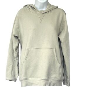 Lululemon All Yours Hoodie Size 6 Light Sage Fleece Kangaroo Pocket Pullover
